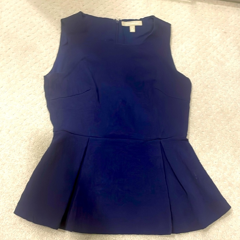 Banana Republic peplum top. Size 0